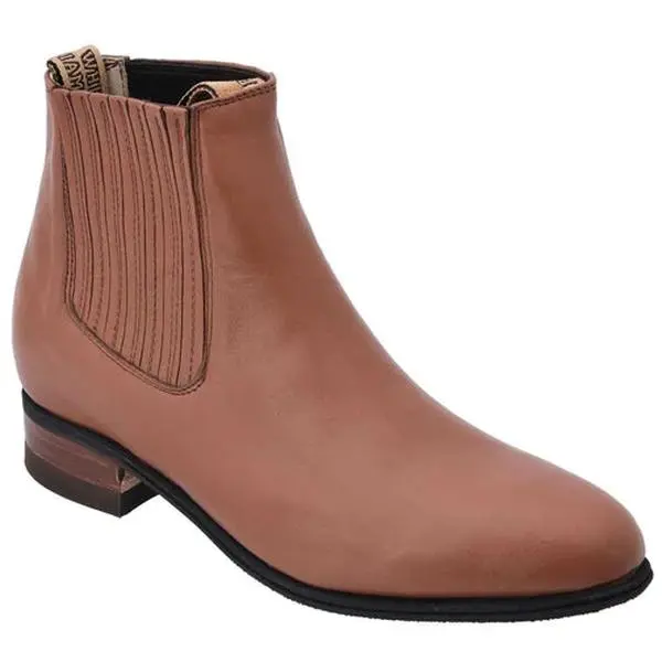 Botines Charros color Chedron para Hombre – Bota Ranchera de Piel