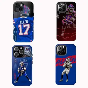 Protective J Allen Case, Protective Allen Smartphone Cover Suitable for iPhone 17/16/15/14/13/12/11 Pro Max/Plus and  Samsung Galaxy S23FE/22/23/24/25