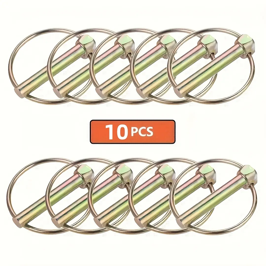 Steel Pins Set of 10 for Agricultural Tractors Trailers Trucks Lawn ...