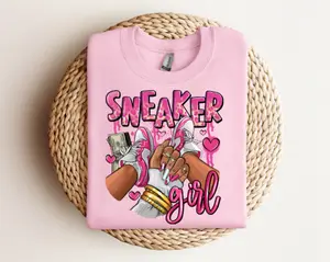 Sneaker Girl Money DTF Transfers