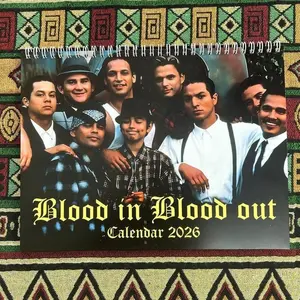 BloodInBloodOut 2026 Calendar, BIBO 2026 Wall Calendar, Movie Calendar, 2026 Calendar, Unique Christmas Gift, Calendar Gift, Holiday Gift Ideas
