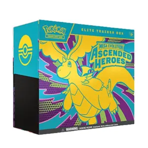 ETB Ascended Hero Sealed Collectible Card Game (CCG) Sealed Product