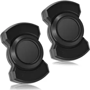 3-in-1 Fidget Toys Adults Kid: Spinner, Slider & Clicker – Magnetic Stainless Steel Bearing for Super-Stable Rotation – Stress Relief, Enhanced Focus, and Habit Breaking, Black