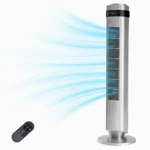 Bladeless Tower Fan | 28dB Sleep-Level Quiet, 4 Modes + Dual Control | Safe for Kids & Pets,Cool Fan,BedroomEssentials