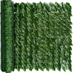Artificial Ivy Privacy Fence Wall Screen, Faux Ivy Vine Leaf Decoration, Decorative Plants for Home Outdoor Garden Party Wedding Balcony, Garden Accessories Border Fence