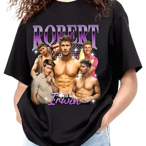 Robert Irwin Dwts 2025 Bootleg Tshirt, Dwts 2025 T-shirt, The Stars Fan Shirt, Gift For Her Him, Unisex Tee Top Menswear Cotton Streetwear Crewneck