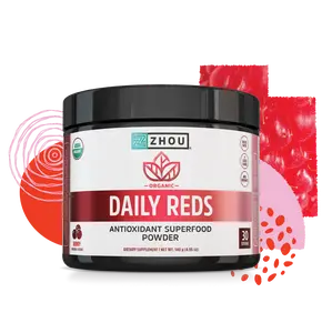 Zhou Organic Daily Reds Antioxidant Superfood Powder