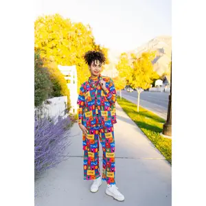 TABY ORIGINAL: Working On Myself Plisse Pant Set RESTOCKED IN SIZES XS-5X!***