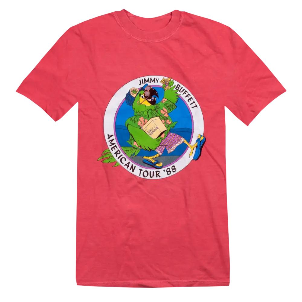 1988 HOT WATER TOUR Cotton Fabric Unisex Top Tee