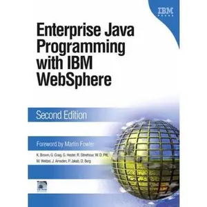 USED-Enterprise Java Programming With IBM Websphere by Kyle Brown (Hardcover)