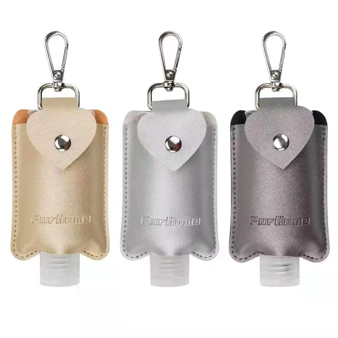 Hand Sanitizer Holder Keychain, Cosmetic Travel Size Toiletry Bottle