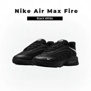 Nike Air Max IF2621-001 Fire Black White - Bold Contrast Design for Unique Style