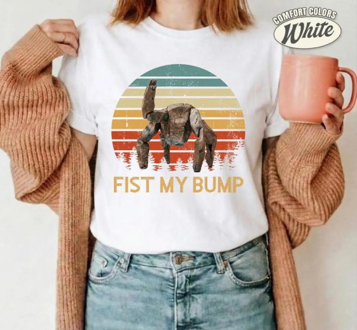 Comfort Colors Tau Ceti Rocky Fist My Bump Shirt, Project Hail Mary Homage Shirt, Home Of Astrophage, Amaze Jazz Hands, Scifi Bookish Gift, Trendy Outfits, Stay Ahead of the Game, Full Color Range, Find Your Perfect Shade