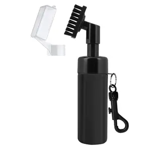 Golf Club Cleaner Brush, Golf Water Brush with Spray Bottle, Golf Club Cleaning Kit - with Cover & Retractable Clip, Essential Golf Accessories for Men, Best Golf Gifts for Men