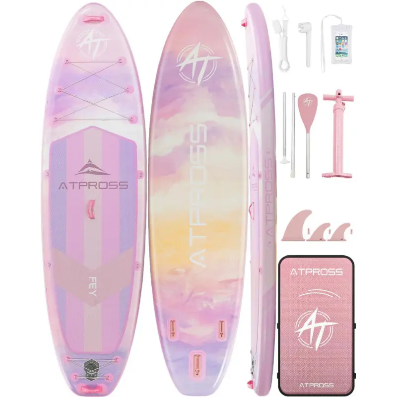 [DealsForYouDays] Inflatable Paddle Board, 450lbs Extra Wide Stand Up Paddleboard | 11'6"x35" SUP with Premium Accessories Kit & Backpack, blow up paddle board for Adults & Youth of All Skill Levels