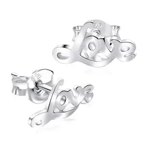 Love Earrings .925 Sterling Silver