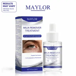MAYLOR Milia Care Solution Serums for Face Skin Repairing with Salicylic Acid Hyaluronic Acid 0.85 oz