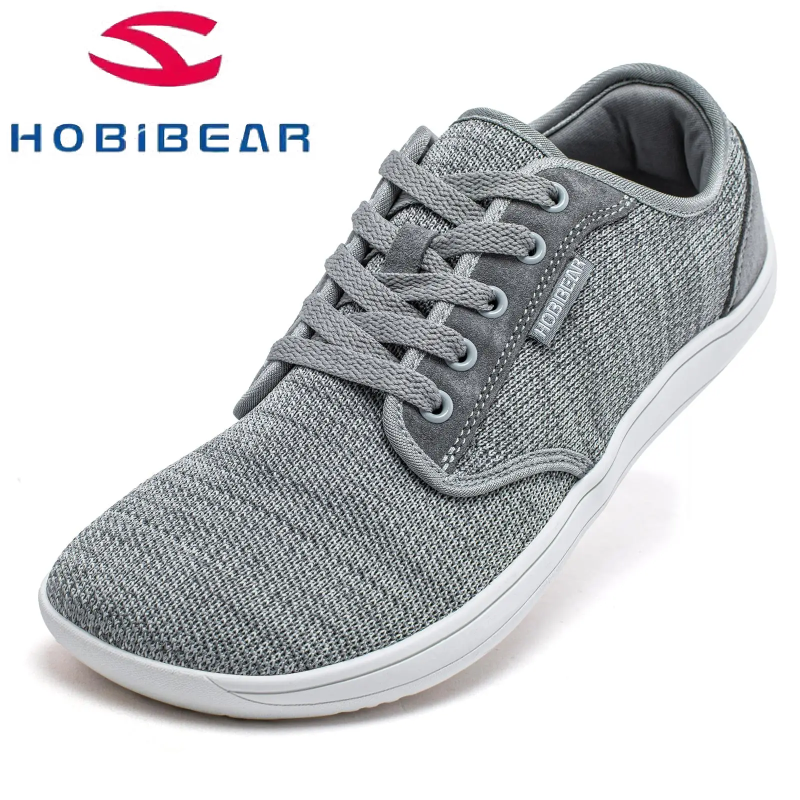 HOBIBEAR Barefoot Minimalist Shoes Wide Width Fashion Sneaker | Zero Drop Sole | Optimal Relaxation | Lightweight Breathable Wide Toes Barefoot shoes