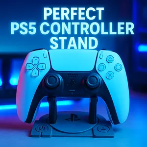 RetoDock for PS5 Controller Stand Secure Holder for PS5 Gamers No Warranty Ideal for Stable Gaming Sessions Console