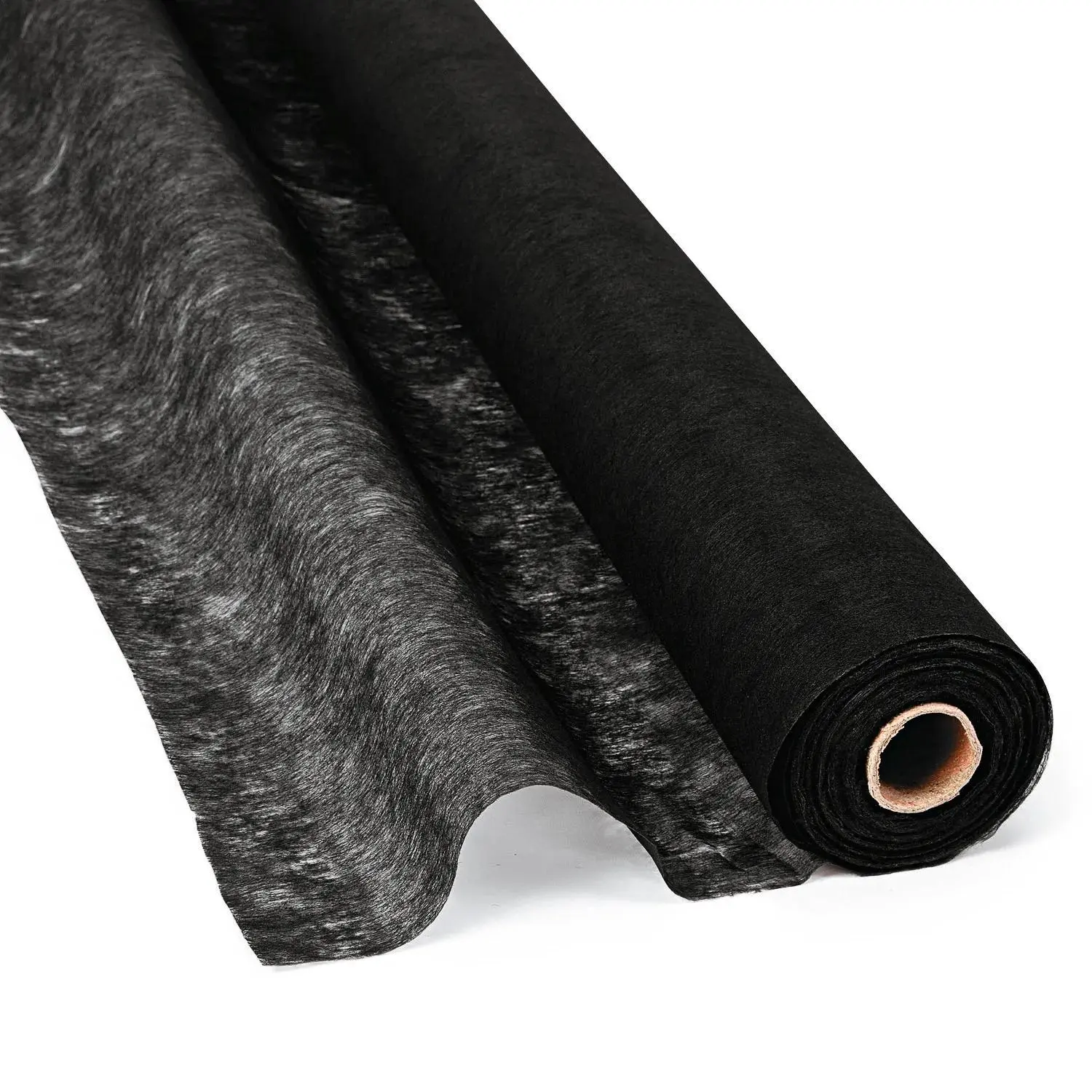 100 Ft. x 3 Ft. Solid Black Fabric Gossamer Roll Decorating Drape
