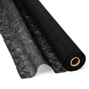 100 Ft. x 3 Ft. Solid Black Fabric Gossamer Roll Decorating Drape