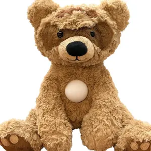 AI Smart Bear – Interactive Talking Plush Toy with Built-in Voice Assistant, Storytelling & Q&A | Soft Cuddly Teddy with AI Chip | Soothing Companion for Kids, Bedtime Stories, Learning & Play