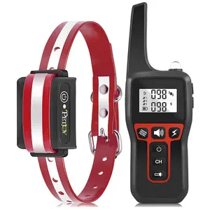 3300ft Dog Training Collars Training Aid with Remote, 3 Modes Beep Vibraating Shock, Rechargeable Waterproof, Adjustable for 5-150lbs Dogs