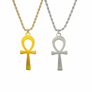Ankh Necklace | Waterproof Gold Spiritual Necklace | Stainless Steel Jewelry | Gold Necklace | Silver Necklace| Hypoallergenic