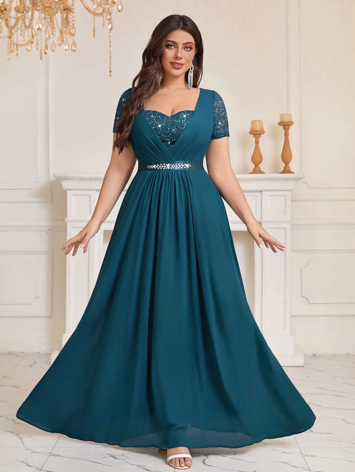 anthropologie blue satin dress Anthropologie Bright Blue Silk "After-Party Dress" by Moulinette Soeur   The Mustard Dandelion