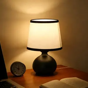 Adjustable Bedside Led Table Lamp Switch Control, Small Medium Size Nightstand Light, Home Bedroom Living Room Study Dormitory Office Baby Room Kitchen, Home Lighting, Interior Led Lights