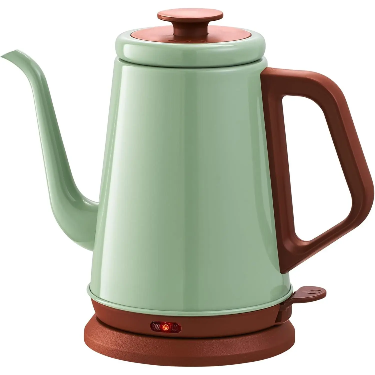 Gooseneck Electric Kettle(1.0L),  Stainless Steel  Classic Pour Over Coffee Kettle |  Kettle - Green