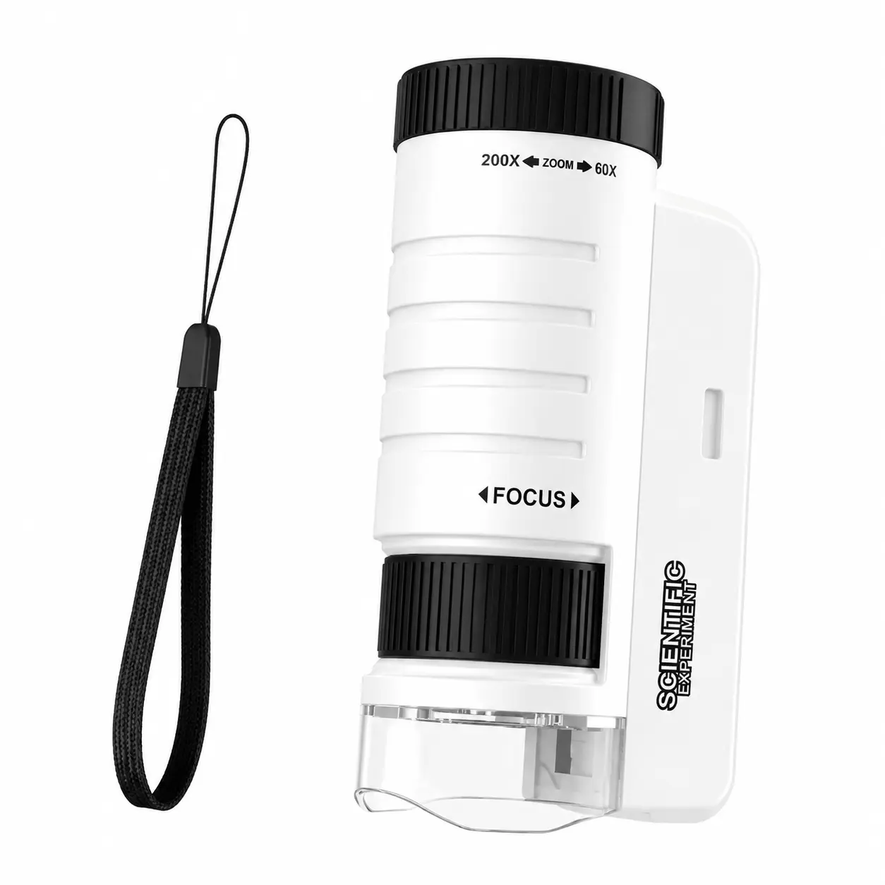 Handheld Microscope for Kids - 200X Portable HD Optical STEM Toy, Unisex Tool for Teens & Adults, Boosts Focus, Encourages Curiosity, Ideal for Learning Experiments, Children's Day Gift, Compact