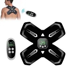 Lotosug Stimulator Workout Equipment with Remote Control, 10 modes, 29 gear force, Portable Wireless Muscle Stimulator for Post-Workout Recovery for Strength Training, USB Rechargeable, Muscle Fatigue Relief & Toning for Runners & Gym Lovers
