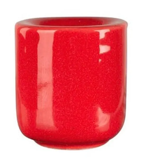Candle Holder Mini, Red