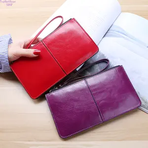 Women's 2026 New Long-Zipper Clutch Wallet, Multi-Functional Wristlet Purse with Large Capacity, Multiple Card Slots, Slim Portable Design and Wrist Strap, Ideal for Daily Use, Shopping, Travel