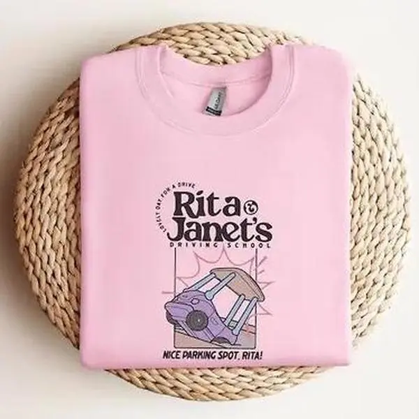 Bluey Back To School Shirt T-Shirt, Rita and Janet's Driving School, Janet and Rita Shirt, Bluey Grannie Shirt
