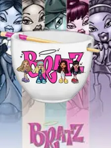 Cute Ramen Bowl with Chopsticks Noodle Set Tableware