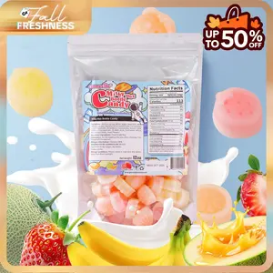 Milky Wax Bottle Candy Drinks Filled with Flavored Syrups (Banana, Strawberry, cantaloupe) 12 oz Pack Oodles Wax Candy Gift ASMR Bonbon Fruitsnacks Viral Candy, 50-65 Pieces, Retro Party Treats