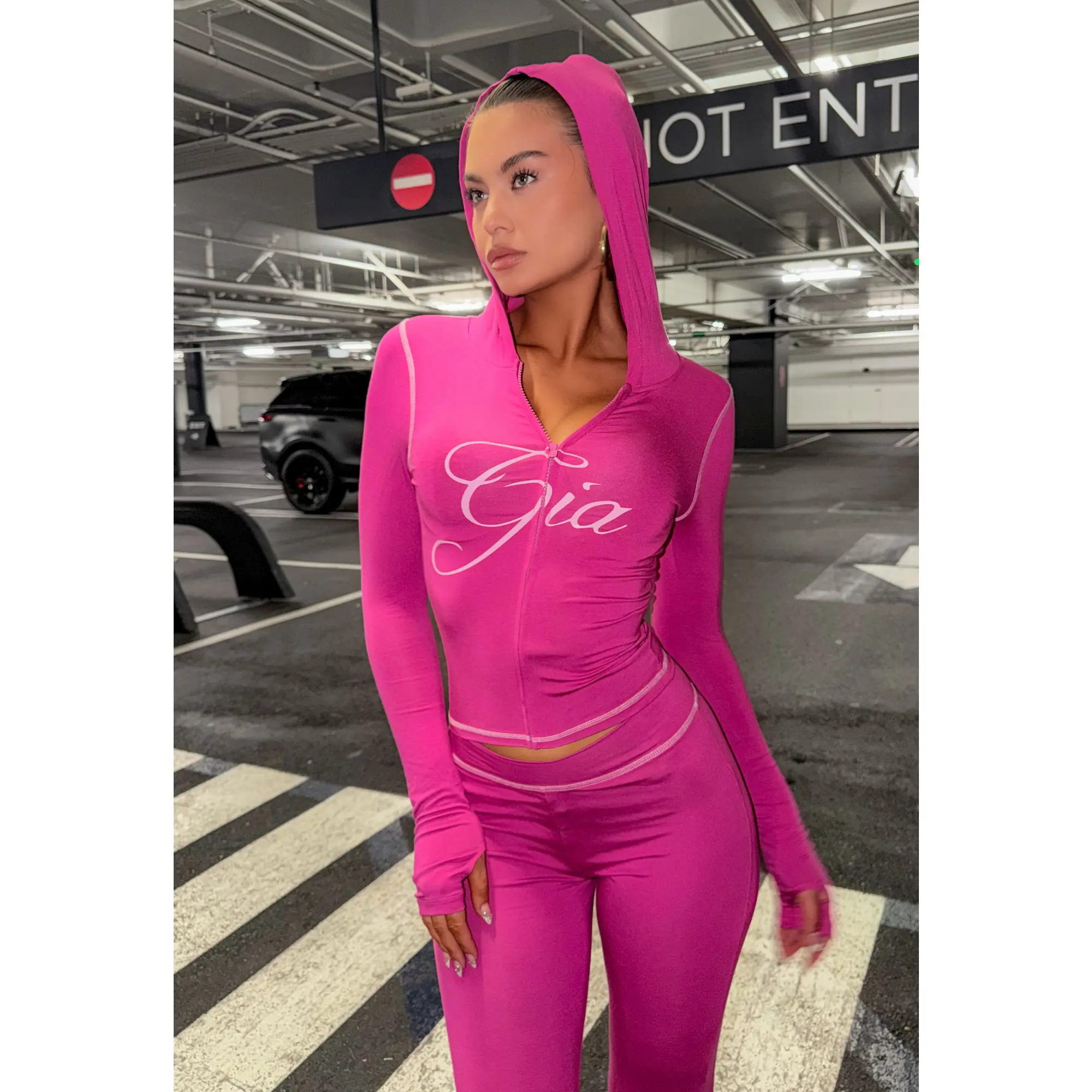 BLARE HOODIE - RASPBERRY