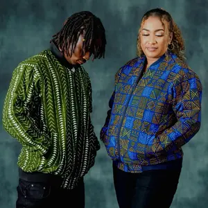 Ankara Unisex African Bomber Jacket