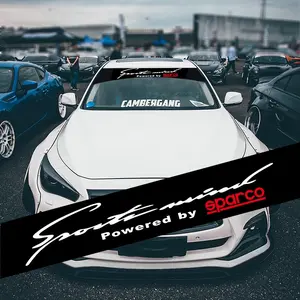 Reflective Car Stickers, Fashionable Front & Rear Windshield Decals, Removable Car Styling, Vehicle Exterior Decoration, 130x21cm Auto Decals, Universal Car Sticker, Sticker For Cars