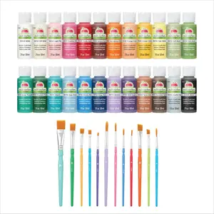 Apple Barrel® Multi-Surface Paint & Brush 36 pc Kit - AB36MULTI25