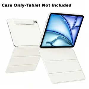 Magnetic Attachment Tablet Case, Slim Trifold Stand Tablet Protective Cover, Durable Tablet Protector Cover, Tablet Accessories for iPad 2026 Air 11 inch 13 inch A16 iPad 10th Gen 11th gen Mini 6 7 A17 Pro Air 4th 5th 6th 7th 8th Gen