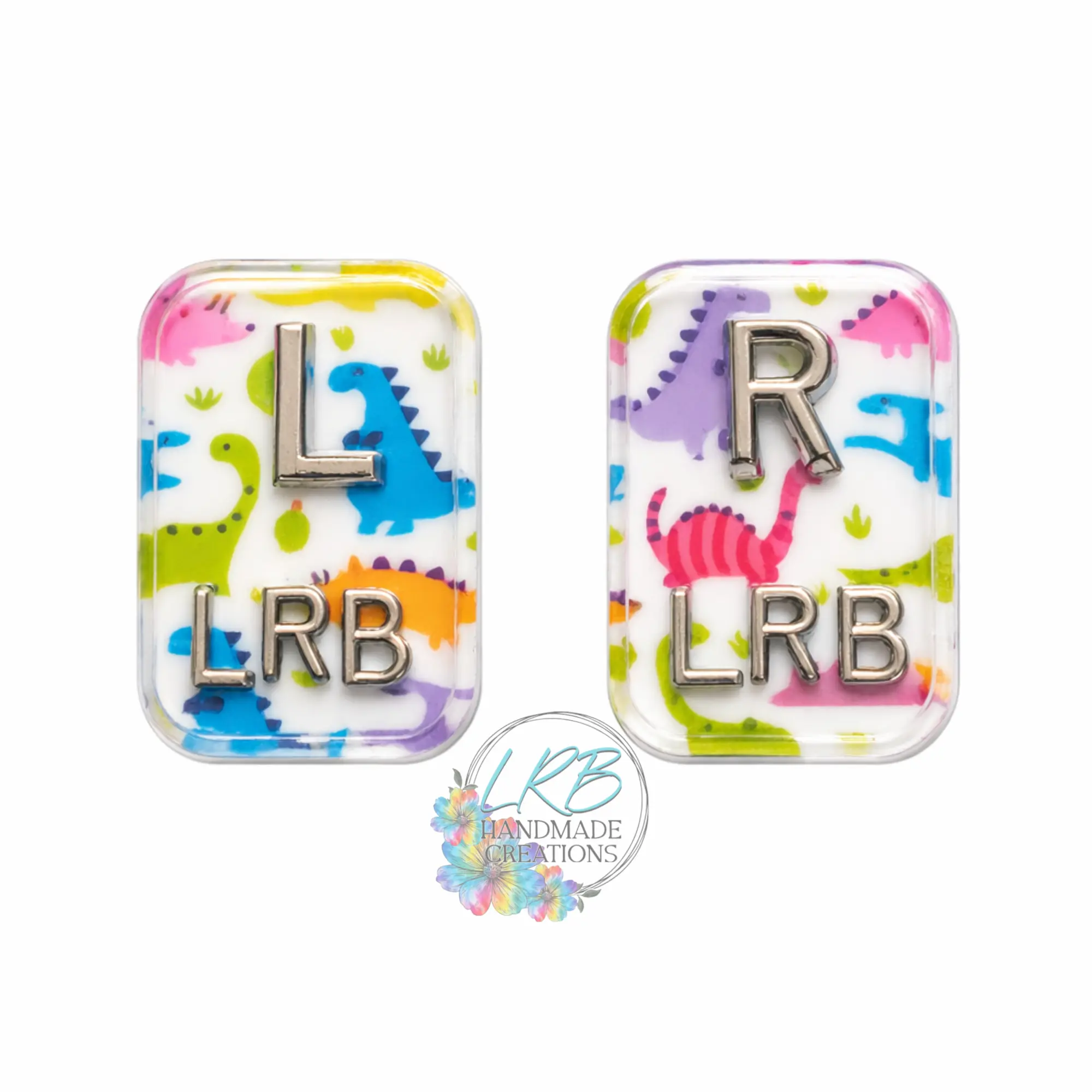 Dinosaurs XRay Markers – Personalized Dino Radiology Markers – Handmade X-Ray Tech Gift - Acrylic Xray Marker Set