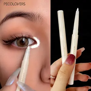 1PC Pearl White Eye Highlighter – Long-Lasting, Waterproof, Smudge-Proof Eyeshadow for Eye Corners with Glitter Effect – Perfect for Music Festivals, Parties, And Everyday Makeup