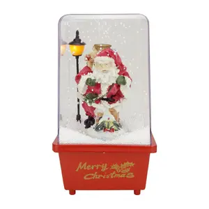 Northlight Musical Santa Claus Christmas Snow Globe
