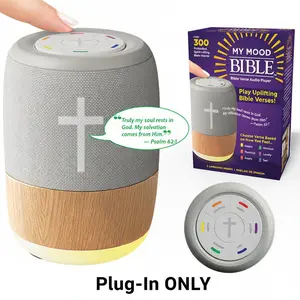 My Mood Bible - (Plug-in Only) Bible-Verse Audio Player with 300+ Preloaded Verses | Uplifting, Faith-Based Encouragement for Every Emotion