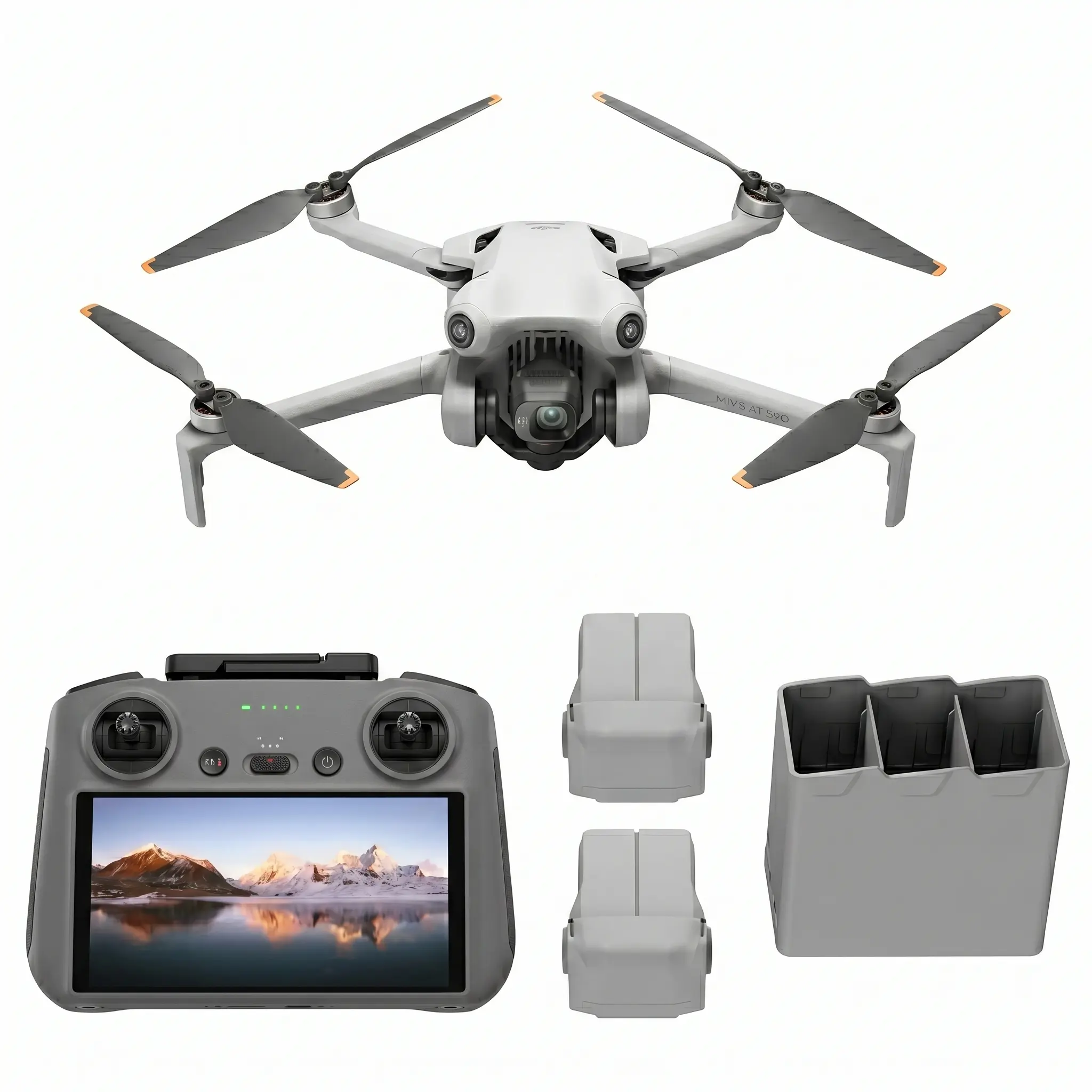 [Pre-Owned Options] DJI Mini 4 Pro Drone with 4K Camera for Adults, Smart Return to Home, Intelligent Flight Battery Options, Remote Controller Combo Packages