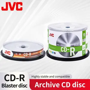 CD-R Blank Discs 700mb 50x High-Speed Recording, Music CD Blank Discs in 10-Pack or 50-Pack for High-Quality Audio Storage
