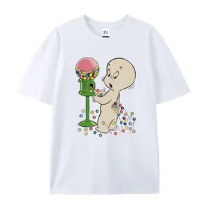 Plus Size Women's Casual Graphic Print Short Sleeve Crew Neck T-Shirt made in USA Tees Women Tops